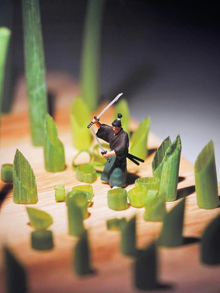 Ever since the daily chive chopping stopped these chives have been getting out of hand.