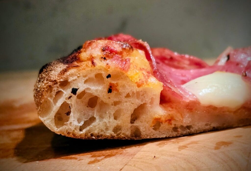 Family sourdough pizza night.