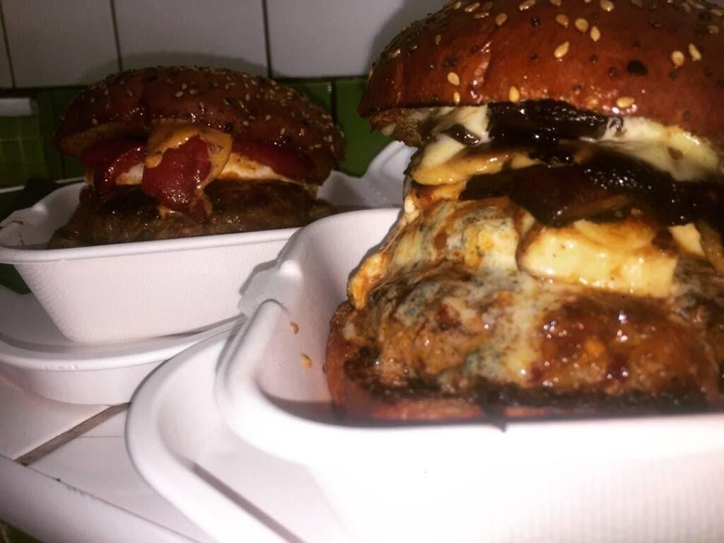 Cheese overflow with this burgers but I wouldn't have it any other way!