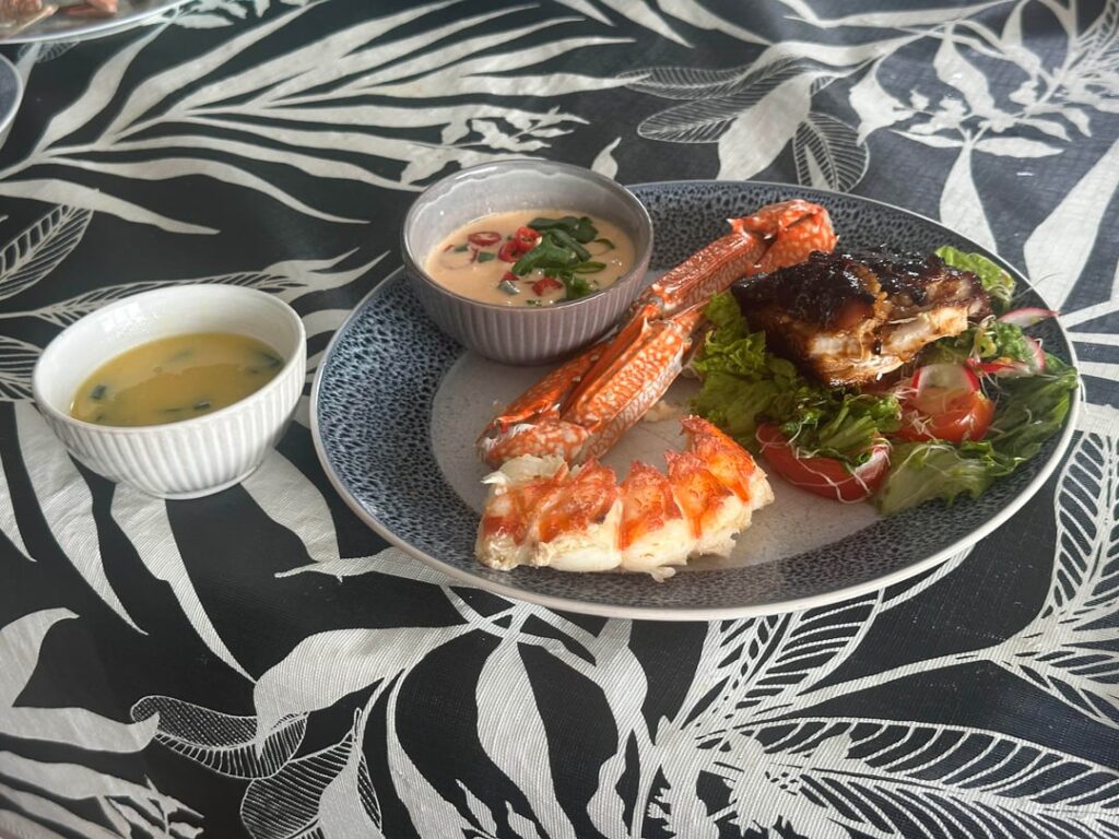 Anniversary dinner I made for my wife.