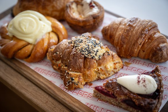 Try the rotating lineup of croissants, tarts and buns at Millers’ Local.