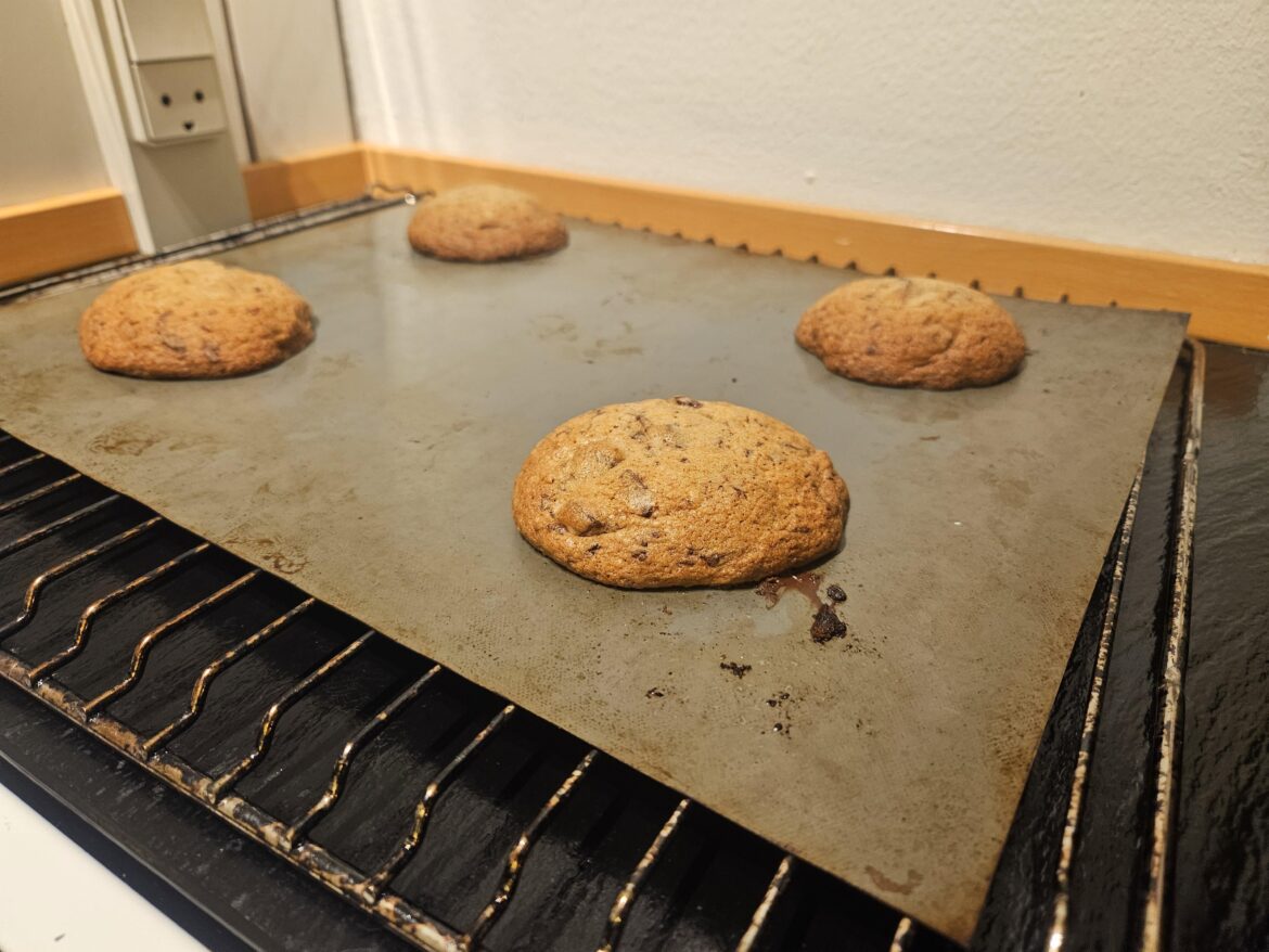 Tried making Kenji's chocolate chip cookies. Does anyone want to guess what I did wrong with the first batch?