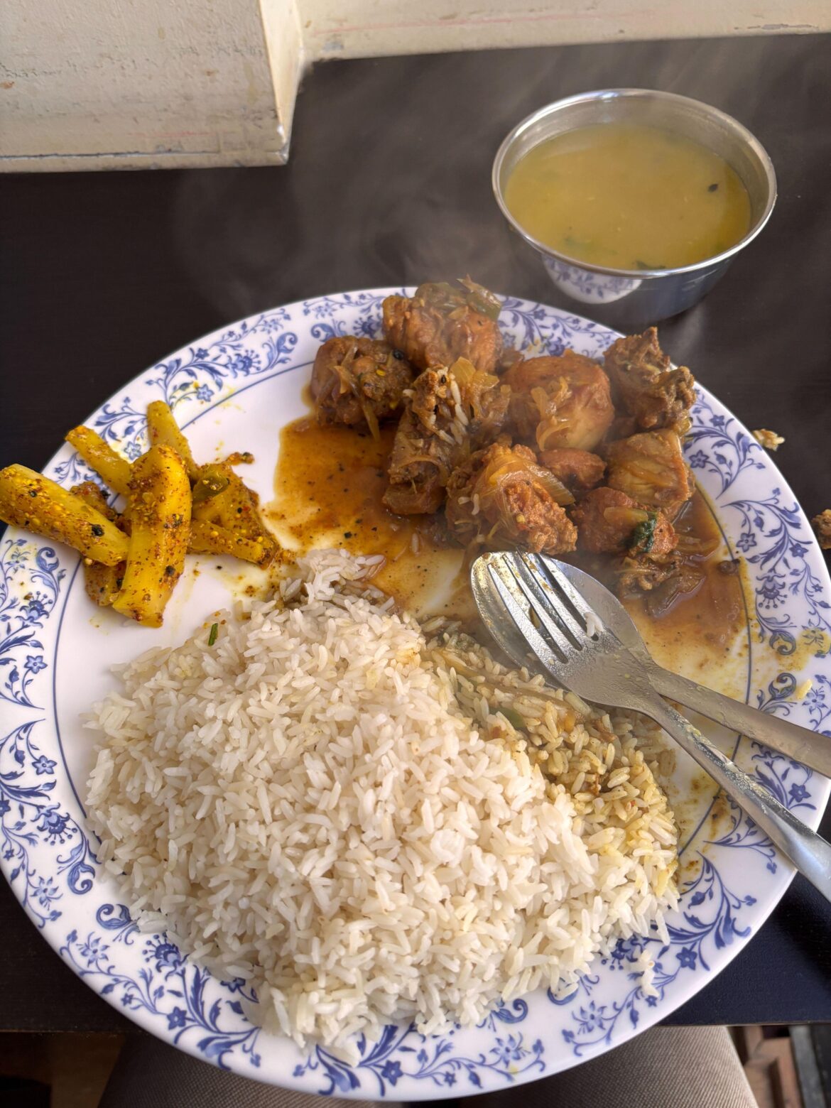 Rate my office lunch.