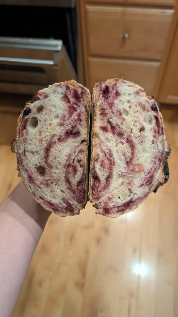 Cherry Almond (Paste) Inclusion Loaf