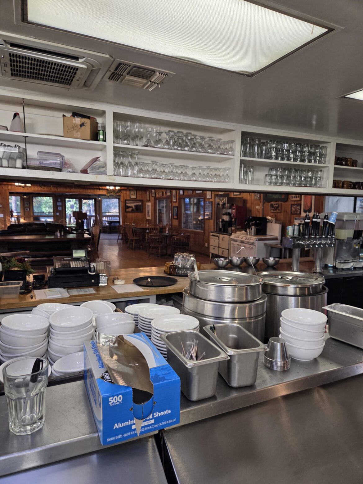 Sometimes with resorts you got 300 meals in a day, sometimes it's 3.