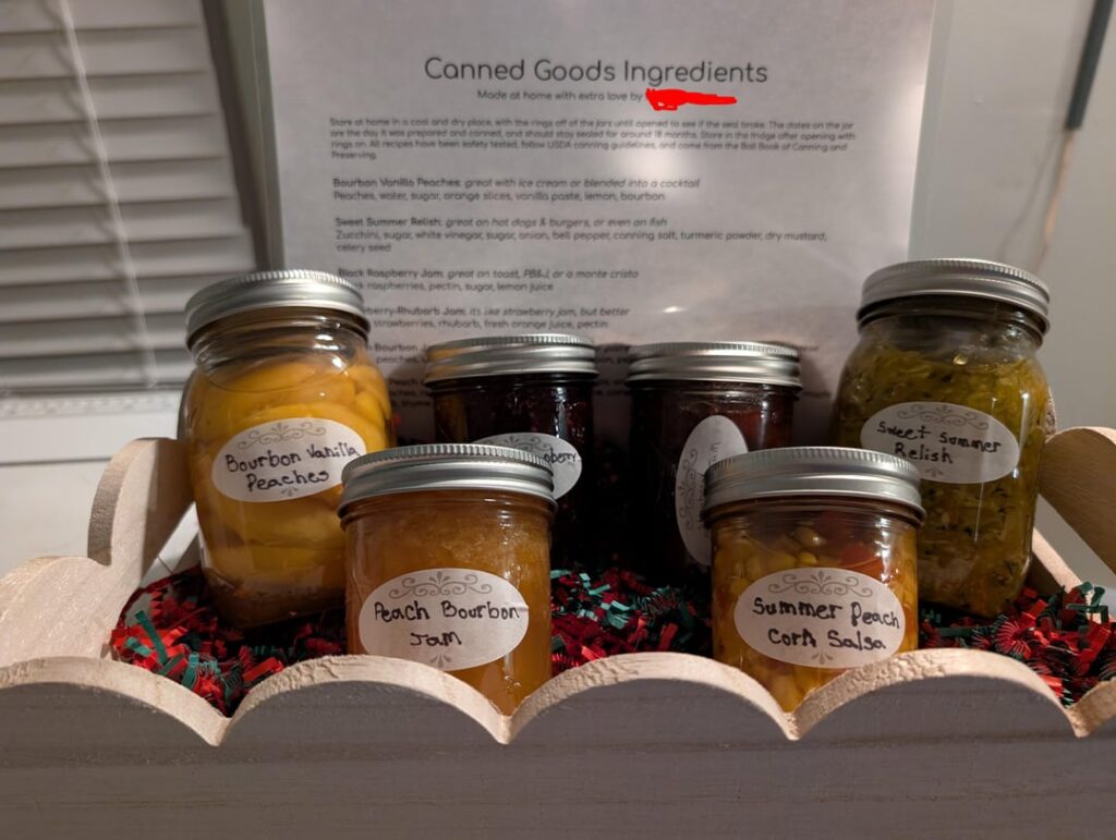 I forgot that I volunteered to make a basket for a raffle thing for a youth sports organization my kid is in. Not bad for remembering a week before the event.