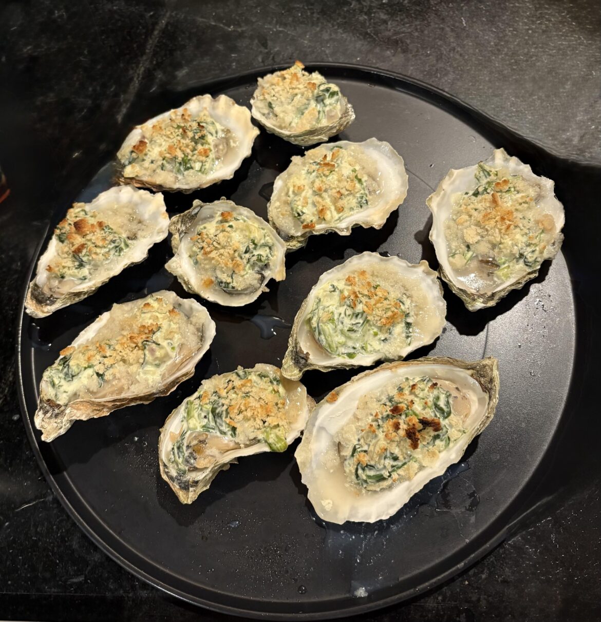 Homemade Oysters Rockefeller Homemade Oysters Rockefeller