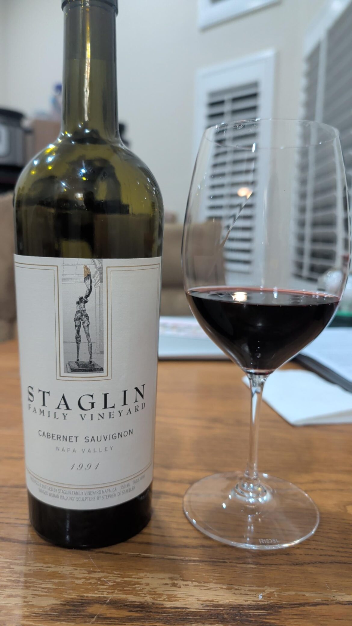 1991 Staglin Family Vineyard Cabernet Sauvignon