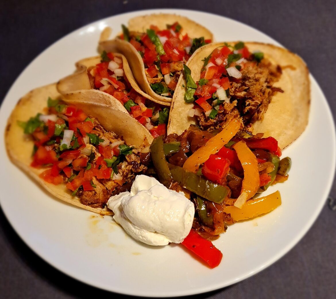 Slow cooker carnitas