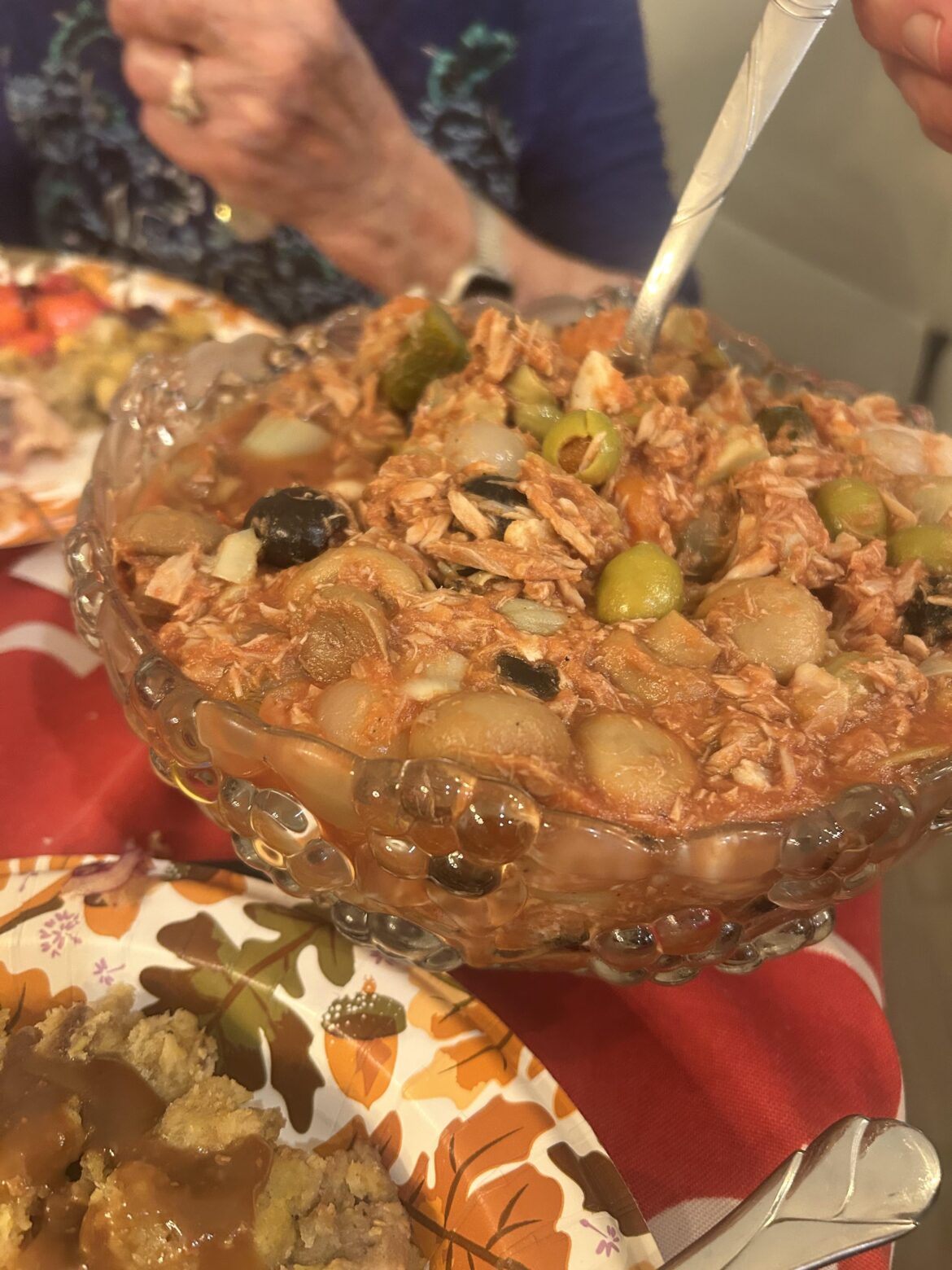 Food from my friends thanksgiving