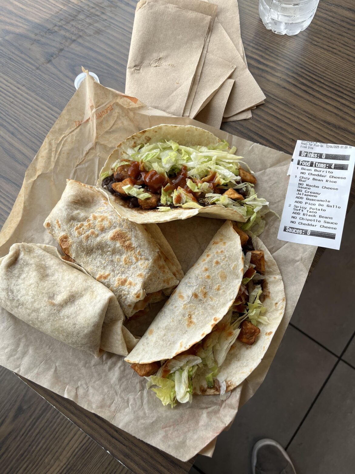 Vegan Taco Bell hits the spot