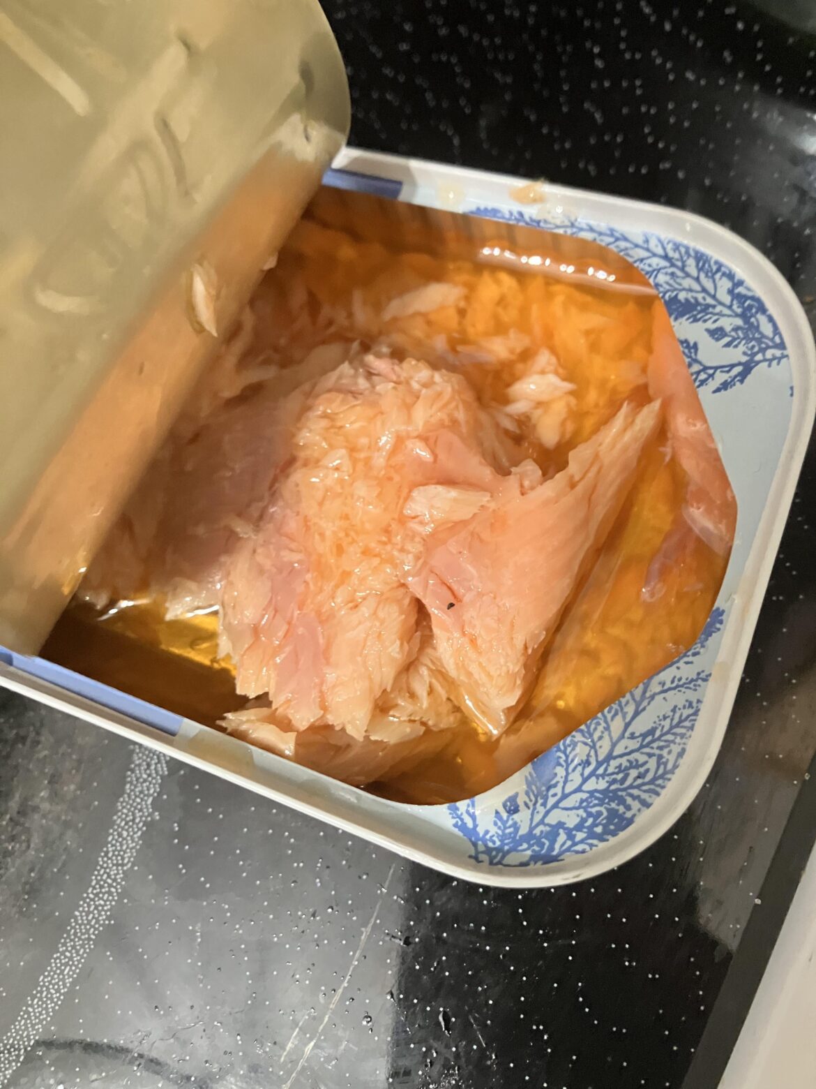 my first Trader Joe’s smoked trout