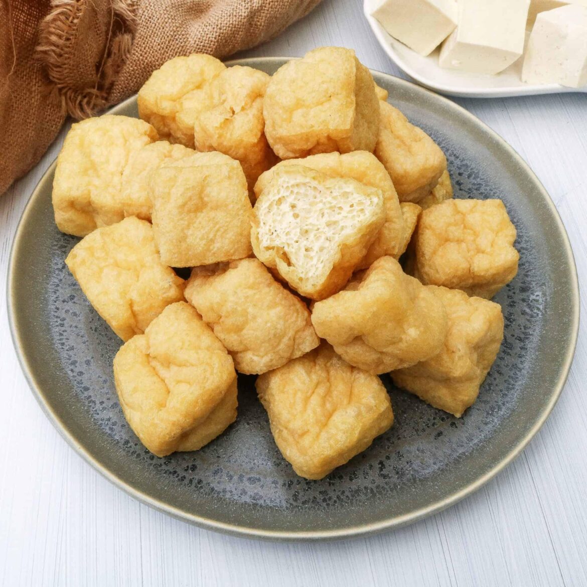 A question about tofu puffs A question about tofu puffs