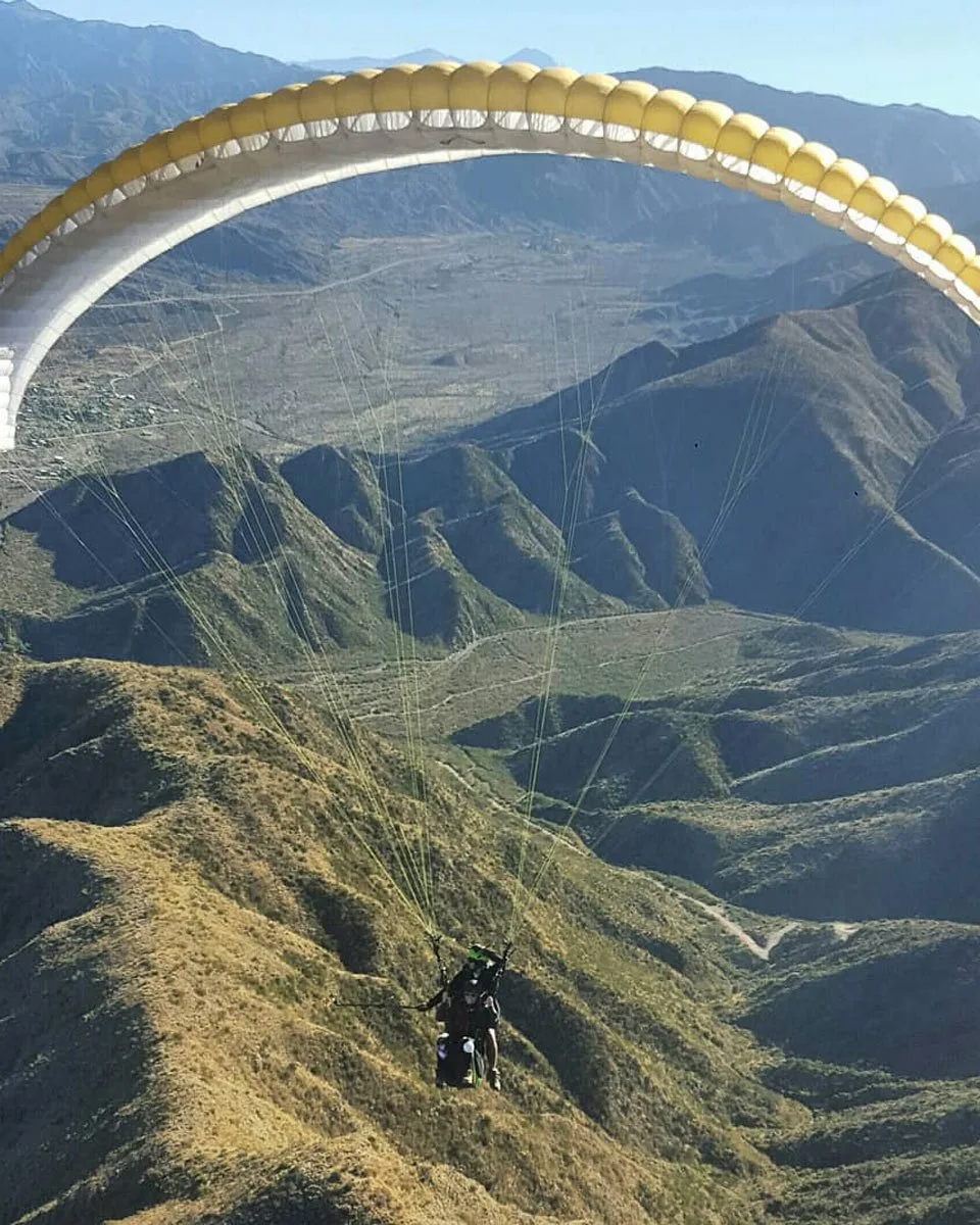 Experience paragliding in Mendoza, Argentina