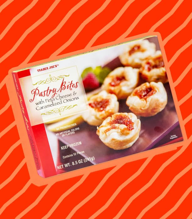 trader joe's feta and caramelized onion bites review