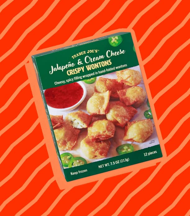 trader joe's jalapeno and cream cheese wontons review