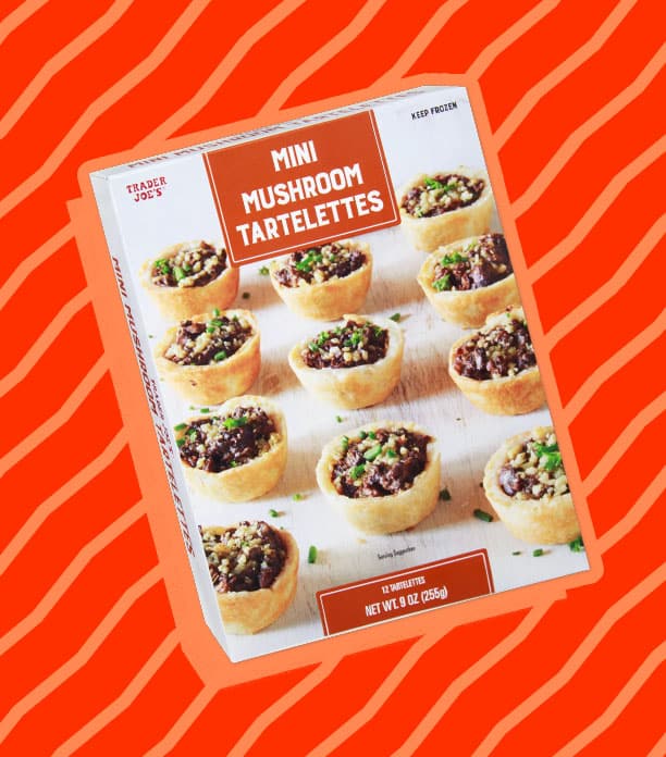 trader joe's mini mushroom tartlettes