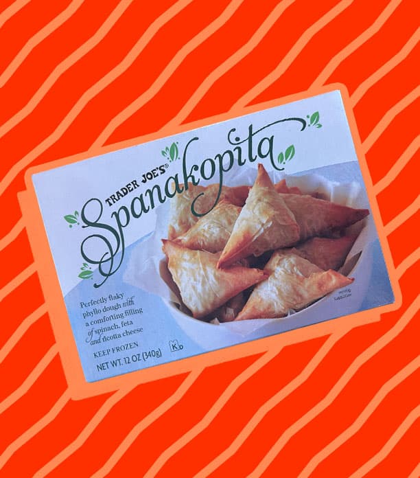 trader joe's spanakopita
