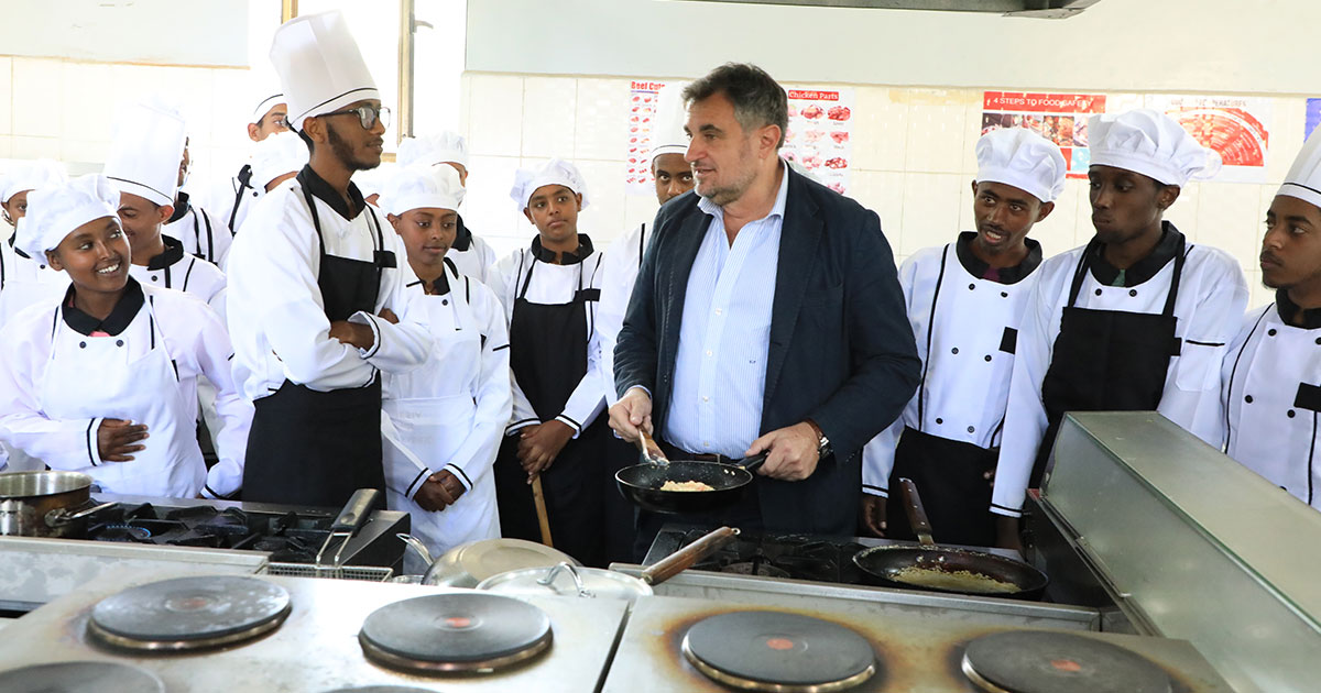 Blending traditions: A taste of Italy, Crafted with Ethiopian ingredients | The Reporter | #1 Latest Ethiopian News Today Blending traditions: A taste of Italy, Crafted with Ethiopian ingredients | The Reporter | #1 Latest Ethiopian News Today