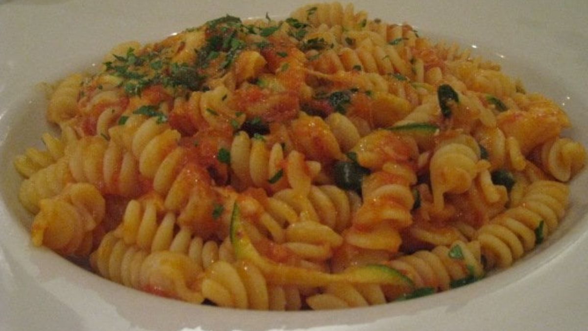 Pasta dish from Basta Pasta