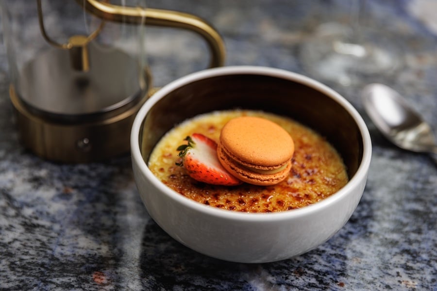 Bonne Vie Eggnog Crème Brulée