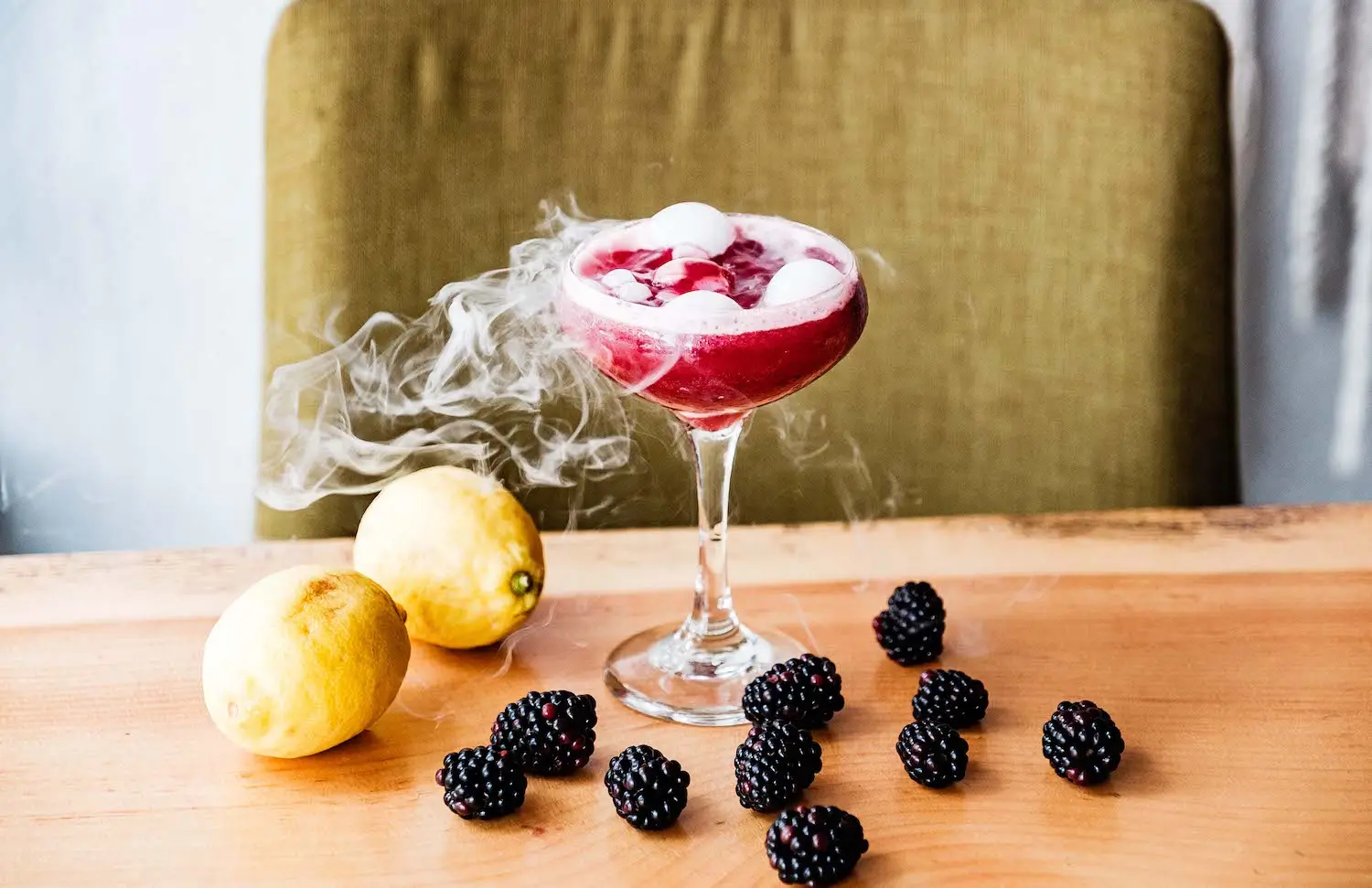 Cocktail from San Diego restaurant and Bar One Door North in North Park hosting their Après All Day Ski Chalet holiday pop-up in 2025