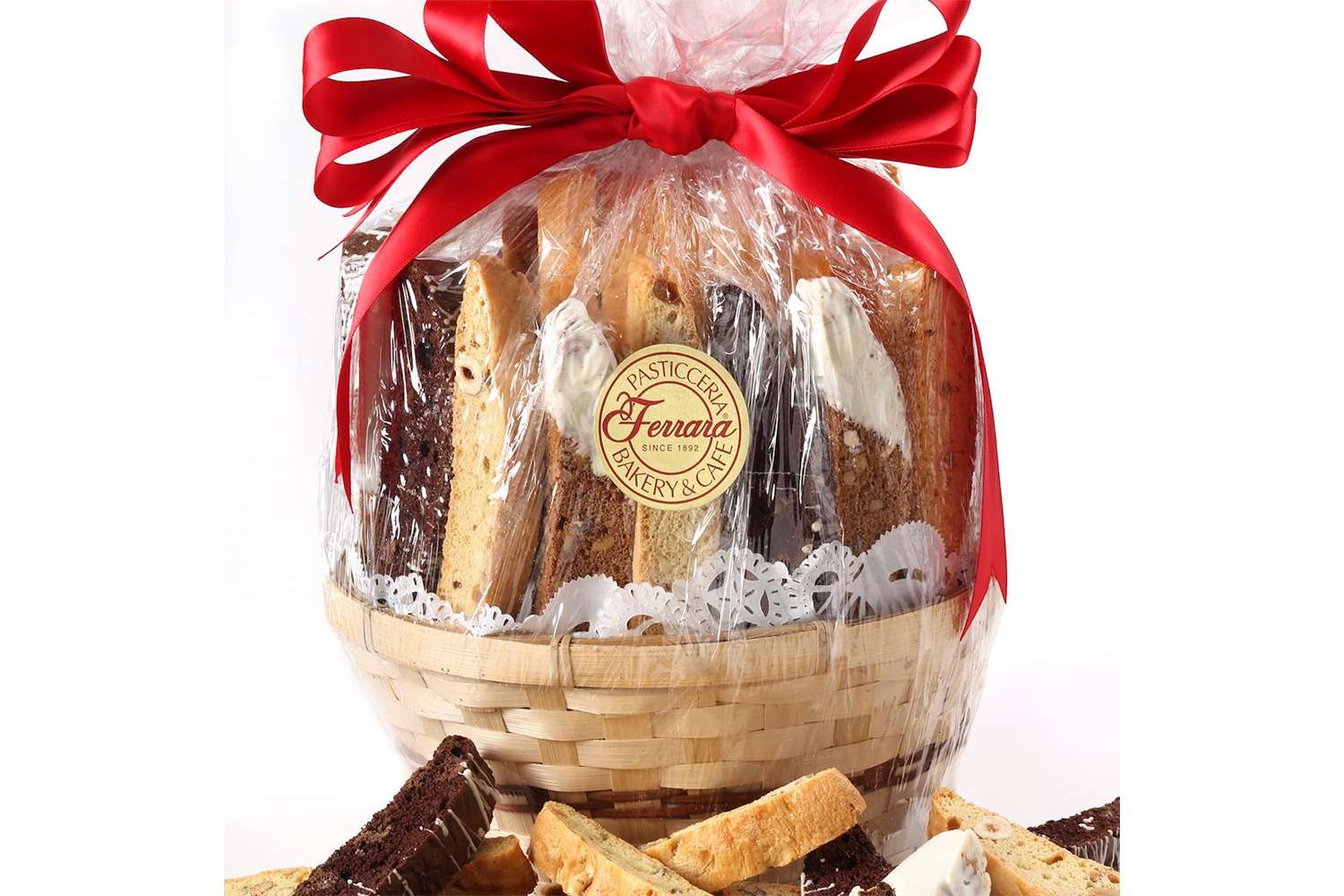 Ferrara Bakery Biscotti Basket
