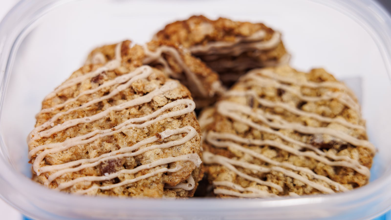 Beth Harper of Fairborn won third place in the 2025 Dayton Daily News Holiday Cookie Contest with Millie’s Oatmeal Cookies. BRYANT BILLING/STAFF