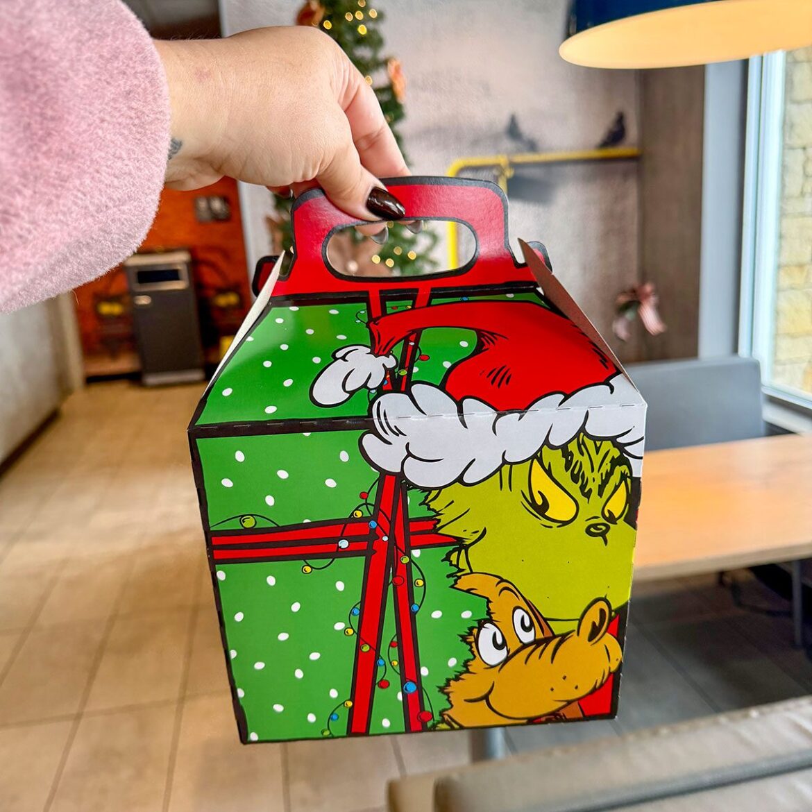 McDonald’s Grinch Meal and Dill Pickle McShaker Fries McDonald's Grinch Meal and Dill Pickle McShaker Fries