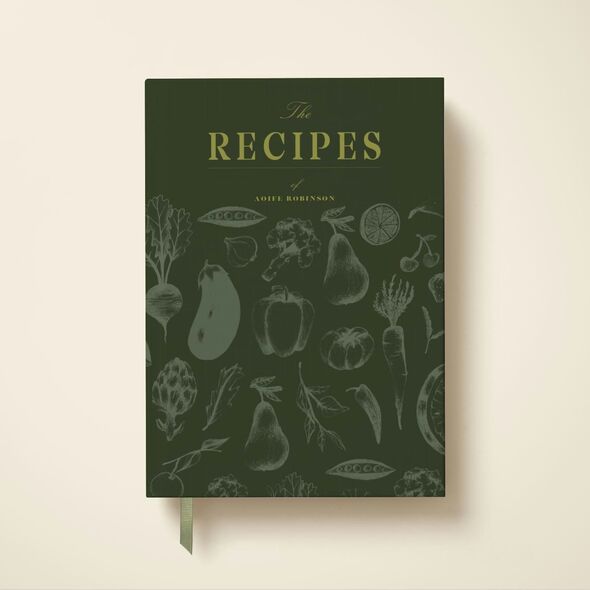Green recipe journal Green recipe journal