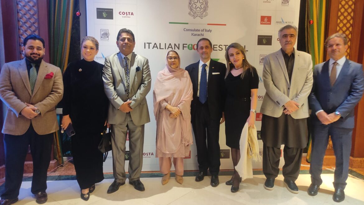Italy Showcases Culinary Heritage at Italian Food Festival in Avari Towers