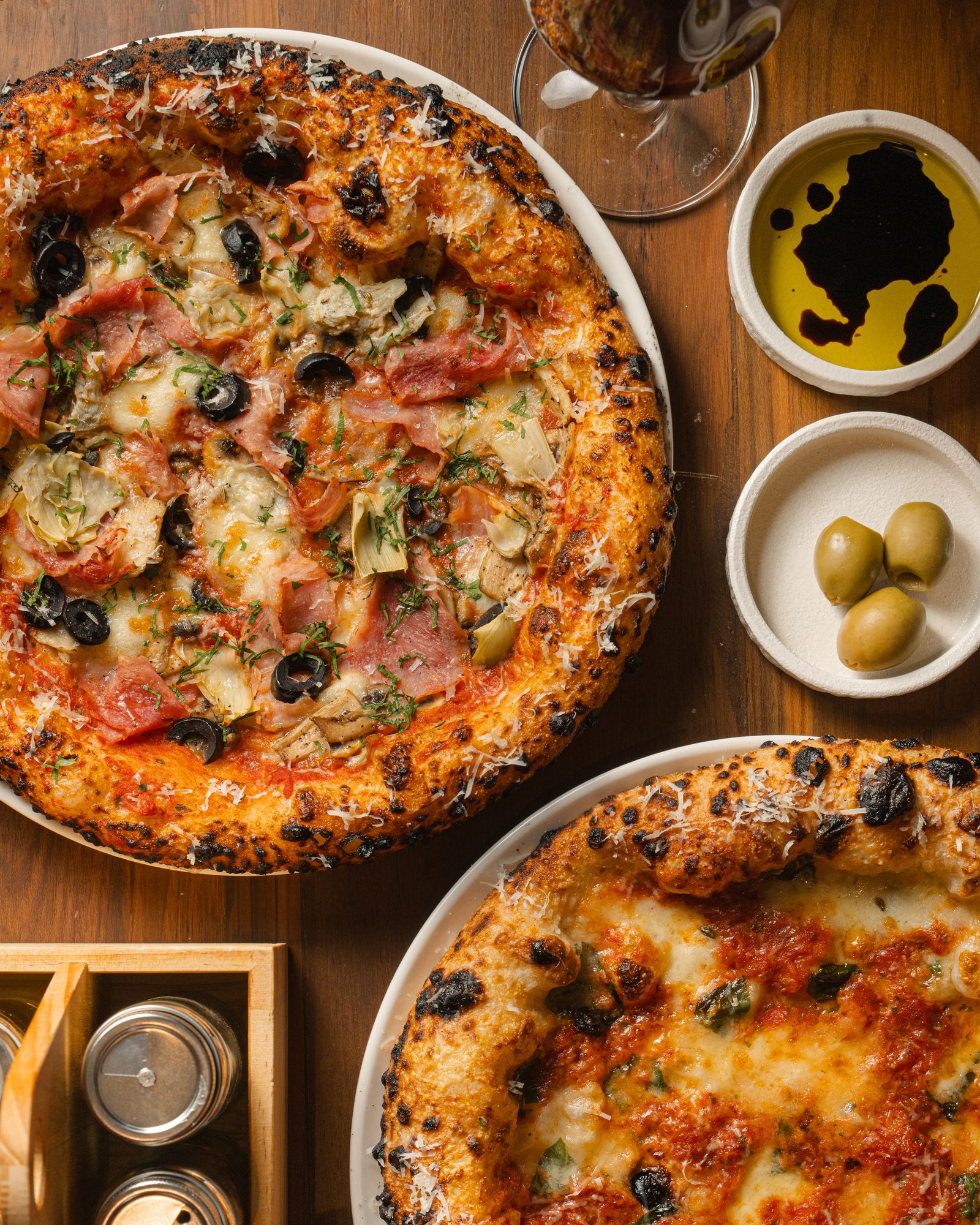 Image may contain Food Pizza Food Presentation and Brunch