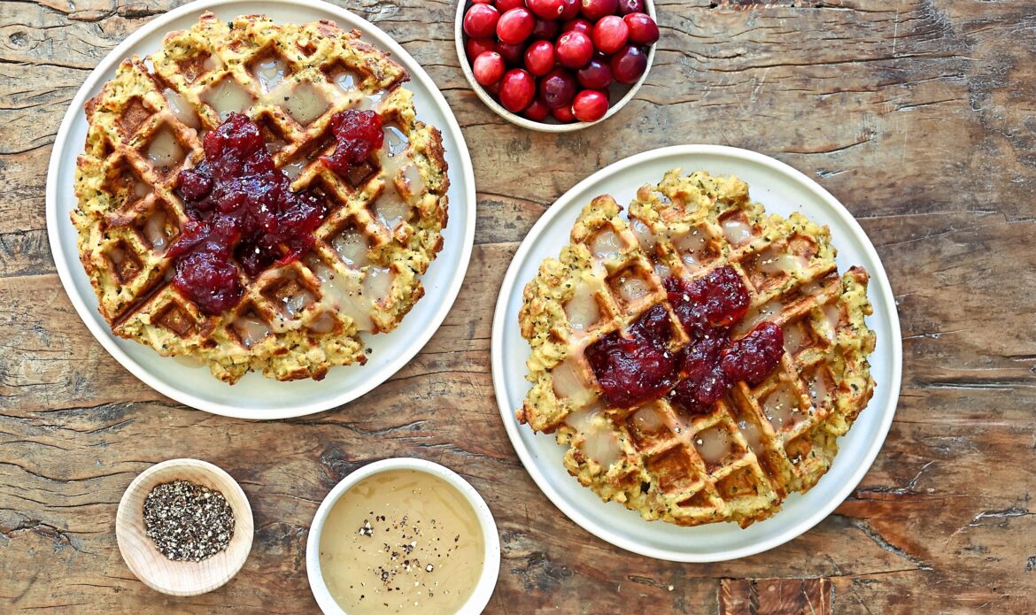 Kelly Senyei Stuffing Waffles Recipe Kelly Senyei Stuffing Waffles Recipe