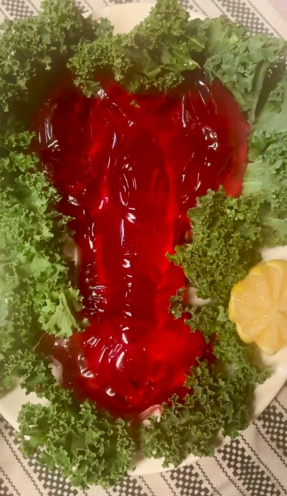 Vintage Lobster Jell-O Mold, thinking Seafood Aspic next round…