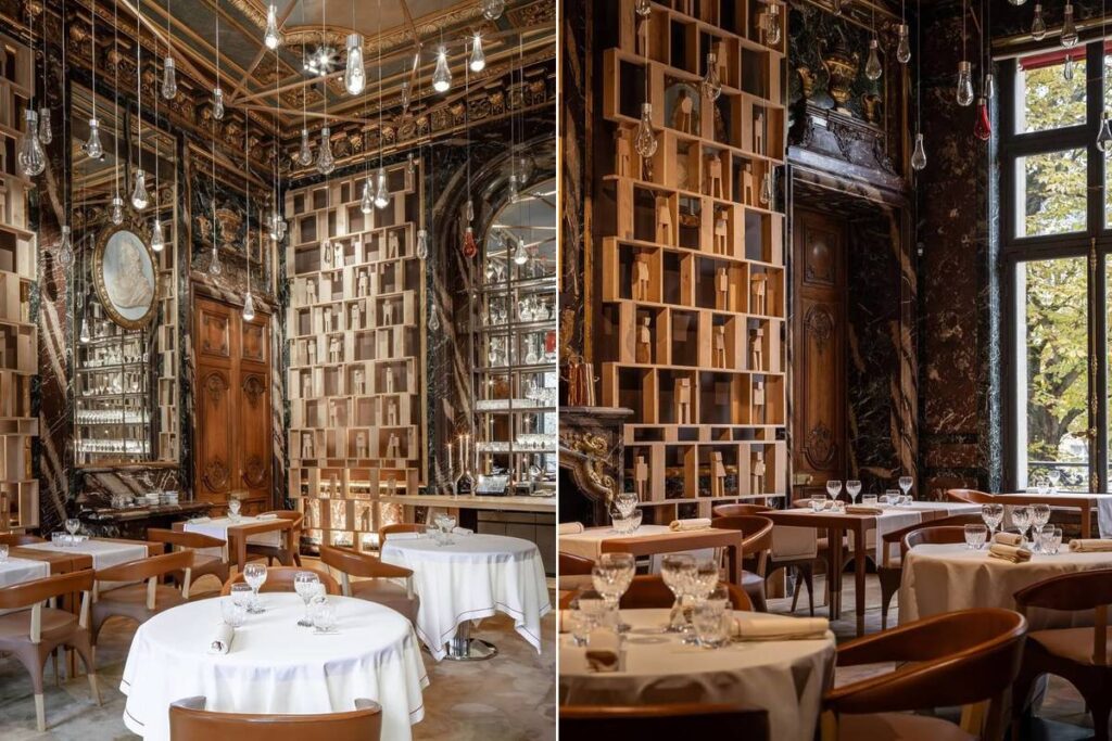 most beautiful restaurant in the world Paris @ducassebaccarat