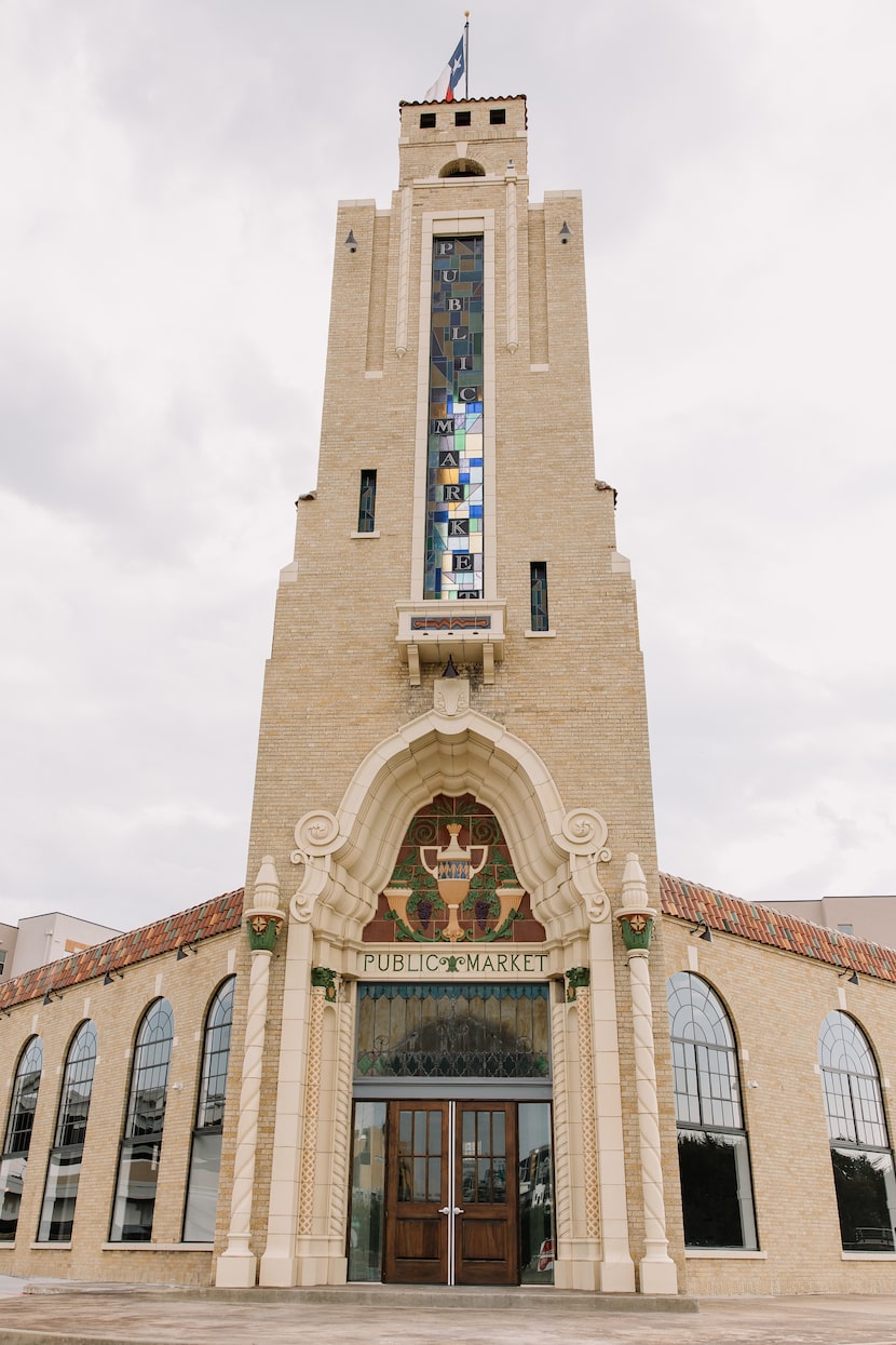 The Public Market building in Fort Worth, which is nearly 100 years old, is under renovation. 