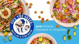 Nick the Greek Introduces New Salads Inspired by Authentic Mediterranean Flavors