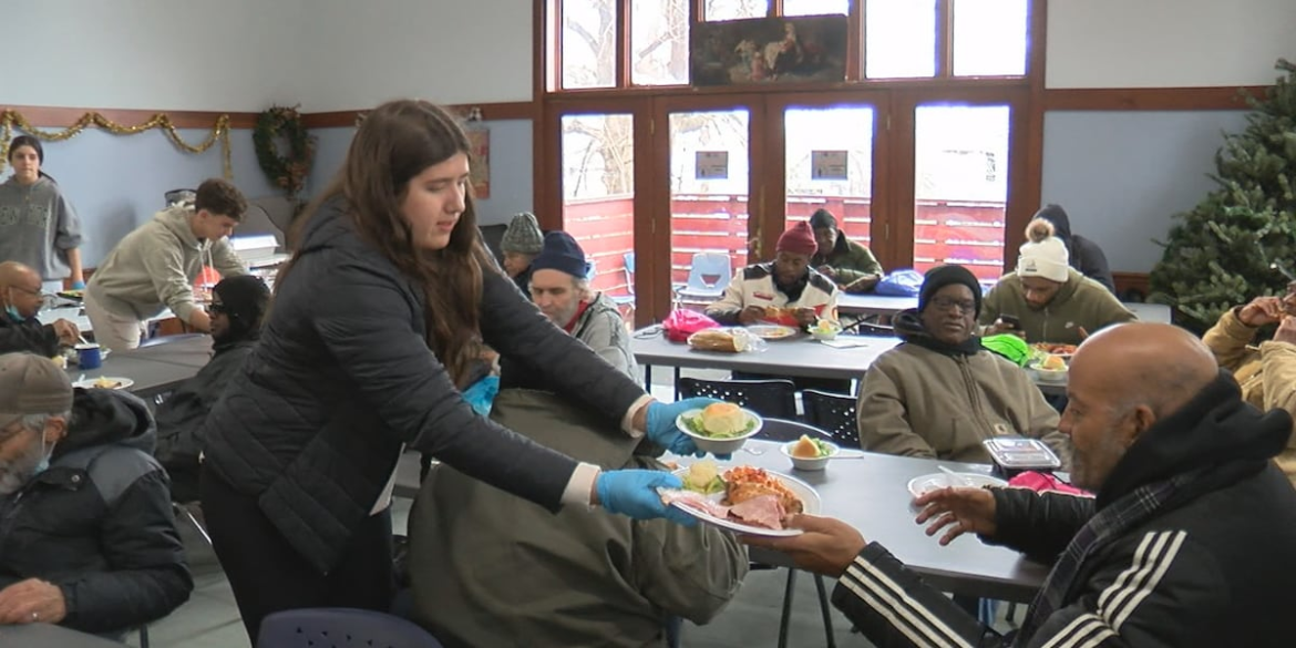St. Herman House serves Christmas meals, distributes winter gear to homeless