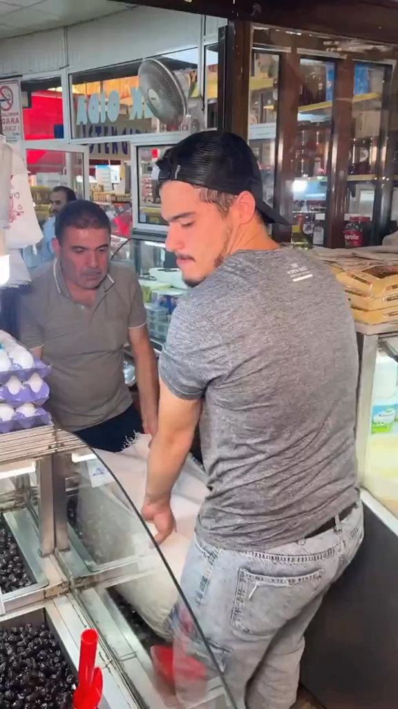 Extremely moldy cheese from Konya/Turkey