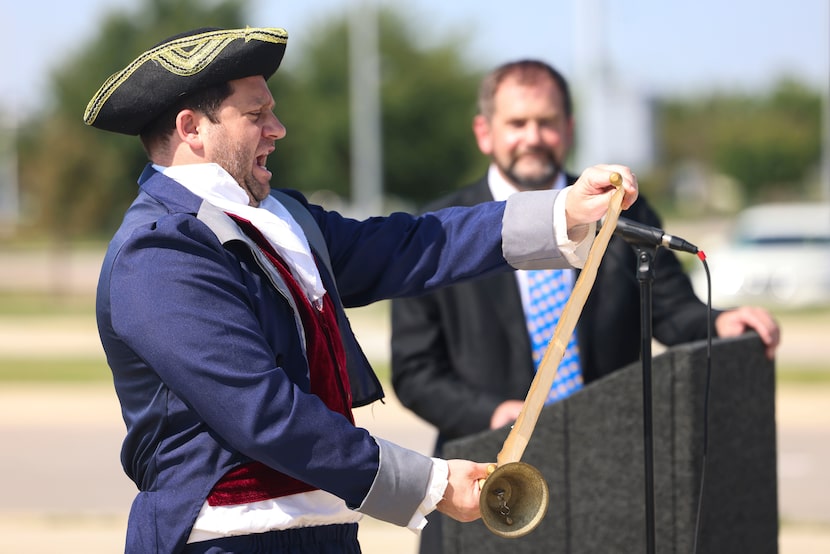In a funny and unexpected press event in The Colony in 2025, a White Castle "town crier"...