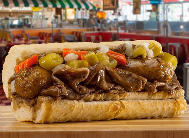 Portillo's Italian Beef & Sausage Combo