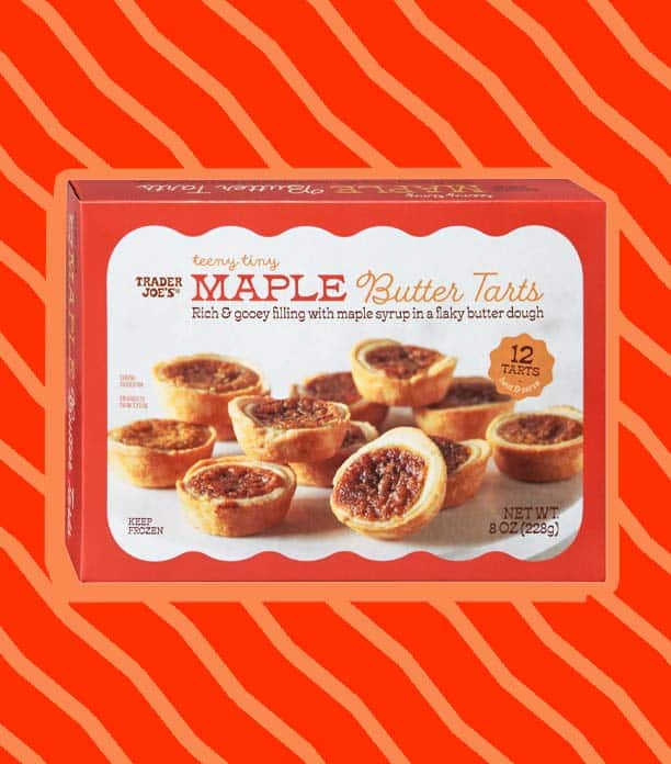 trader joe's mini maple butter tarts review