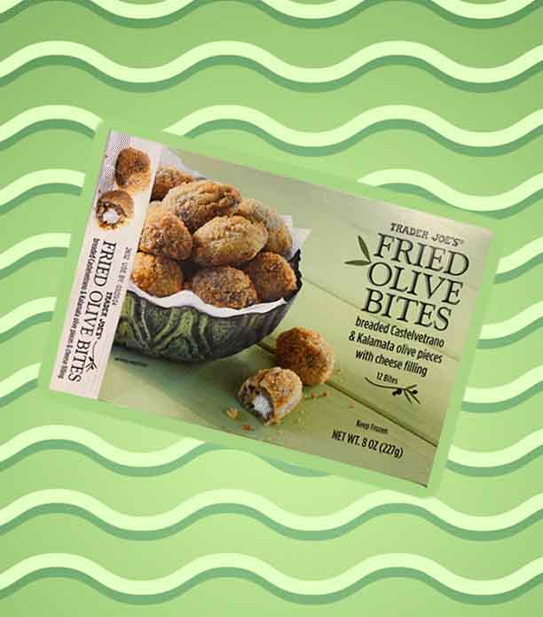 trader joe's fried olive bites review