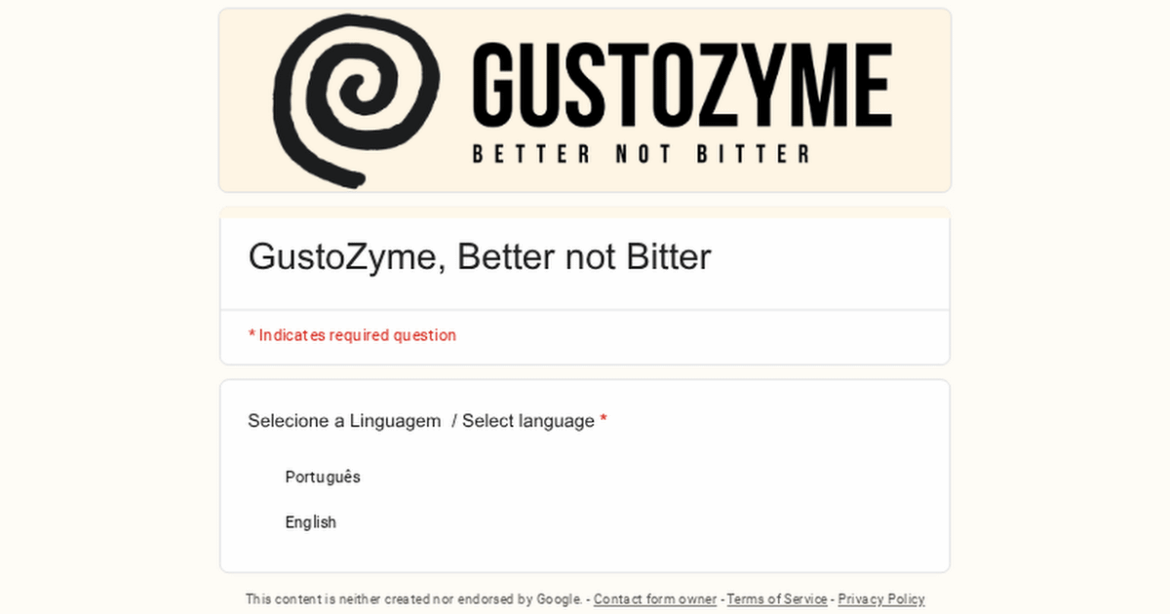 [Academic Survey-2 minutes] - Bioentrepreneurship Course - Gustozyme