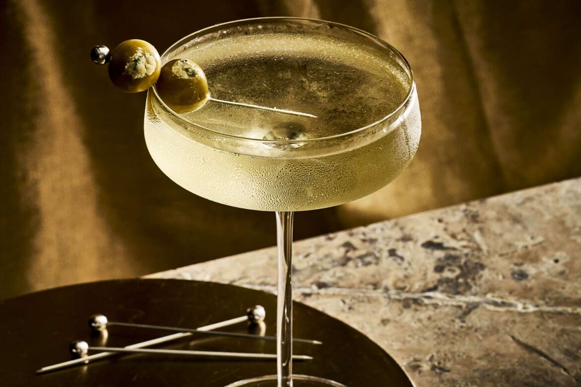 Olive-Oil-Washed Martini Olive-Oil-Washed Martini