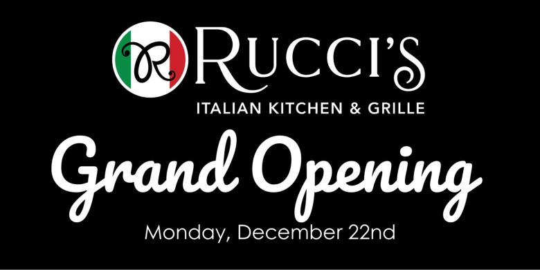 Rucci’s Italian Kitchen & Grille Grand Opening Leonardtown MD
