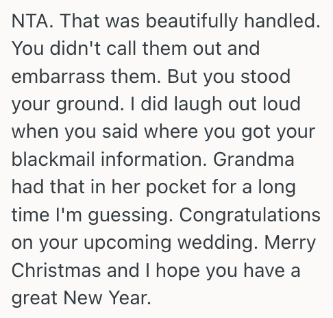 Screenshot 2025 11 10 at 09.44.09 Male Nurse Has Been Hounded By His Parents For Years For Not Being Married, But When They Shamed Him And His Fiancée Over Christmas Dinner, He Had The Perfect Response To Stop Them In Their Tracks