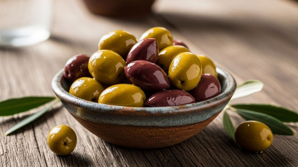 Unaprol and France Olive's Mission to Champion Honesty in Extra‑Virgin Oil 13 Fresh olives in a small ceramic bowl