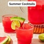 Summer cocktails pin image 2.