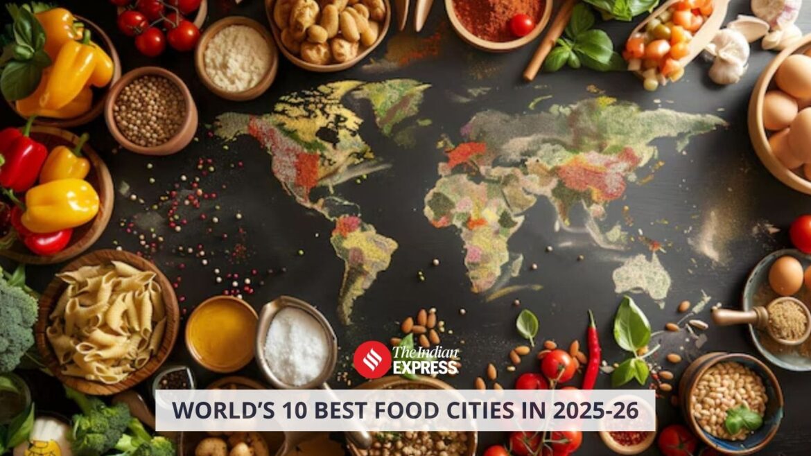 Top 10 best food cities in the world 2025-26: 6 Indian cities have been featured in the Global Top 100., with one of it ranking 5th globally.